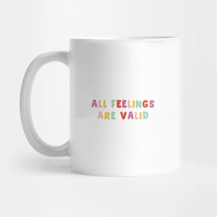 All Feelings Are Valid, Psychology Mug